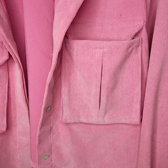 Zara Blush Pink Utility Jacket - Picture 3 of 5